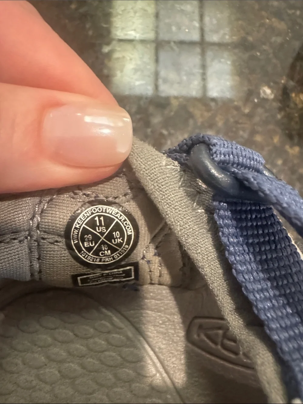 Keen Kids Navy Blue Outdoor Closed-Toe Sport Sandals